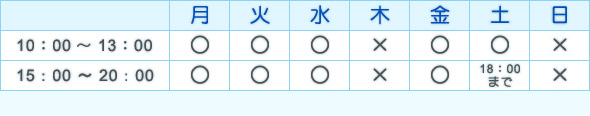 診療時間